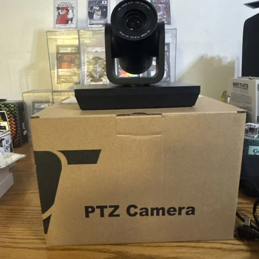 Workstream PTZ Camera, 1080P, 10x Zoom, Pan, Tilt, Extended USB cable & Remote